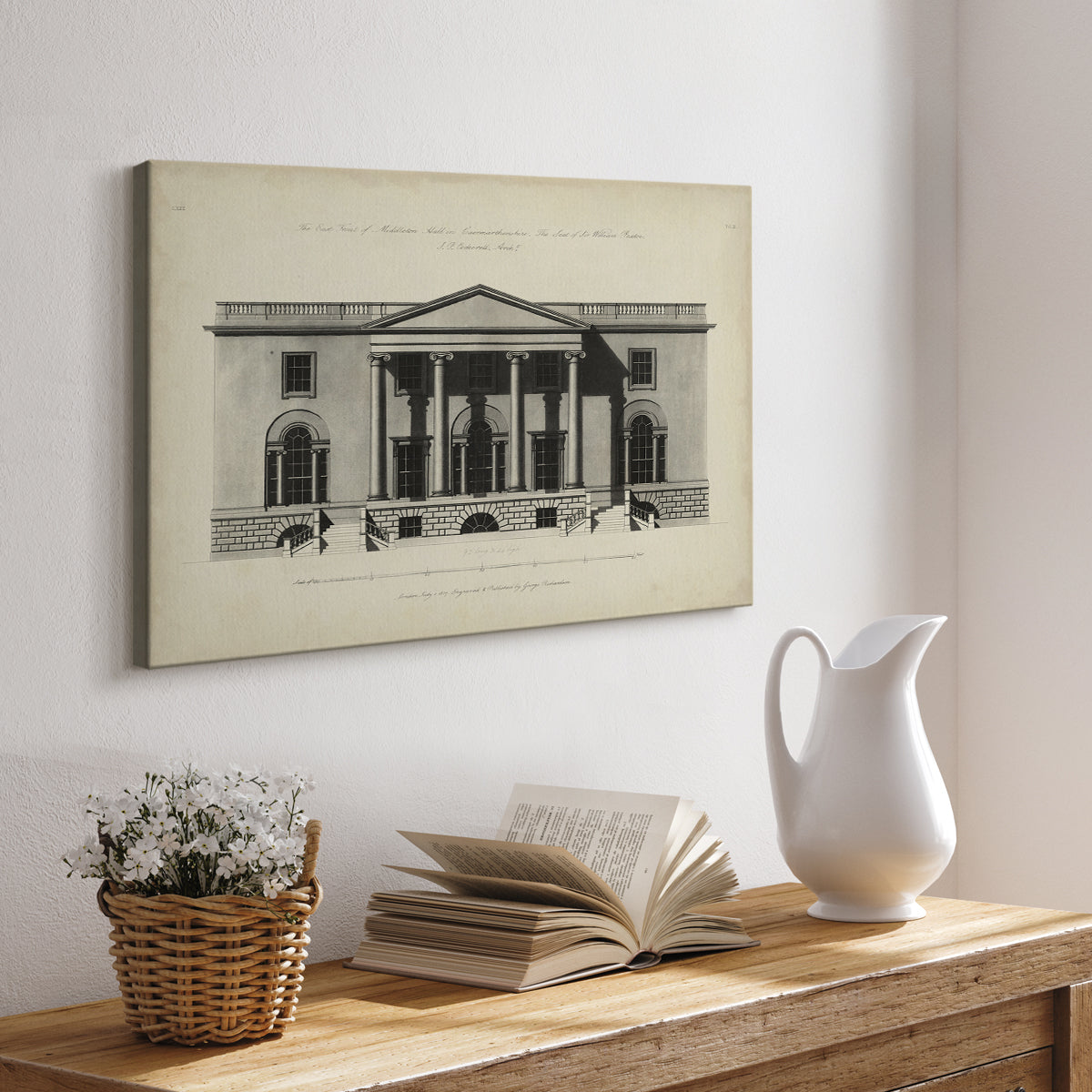 Richardson Architecture I - Canvas Art Print