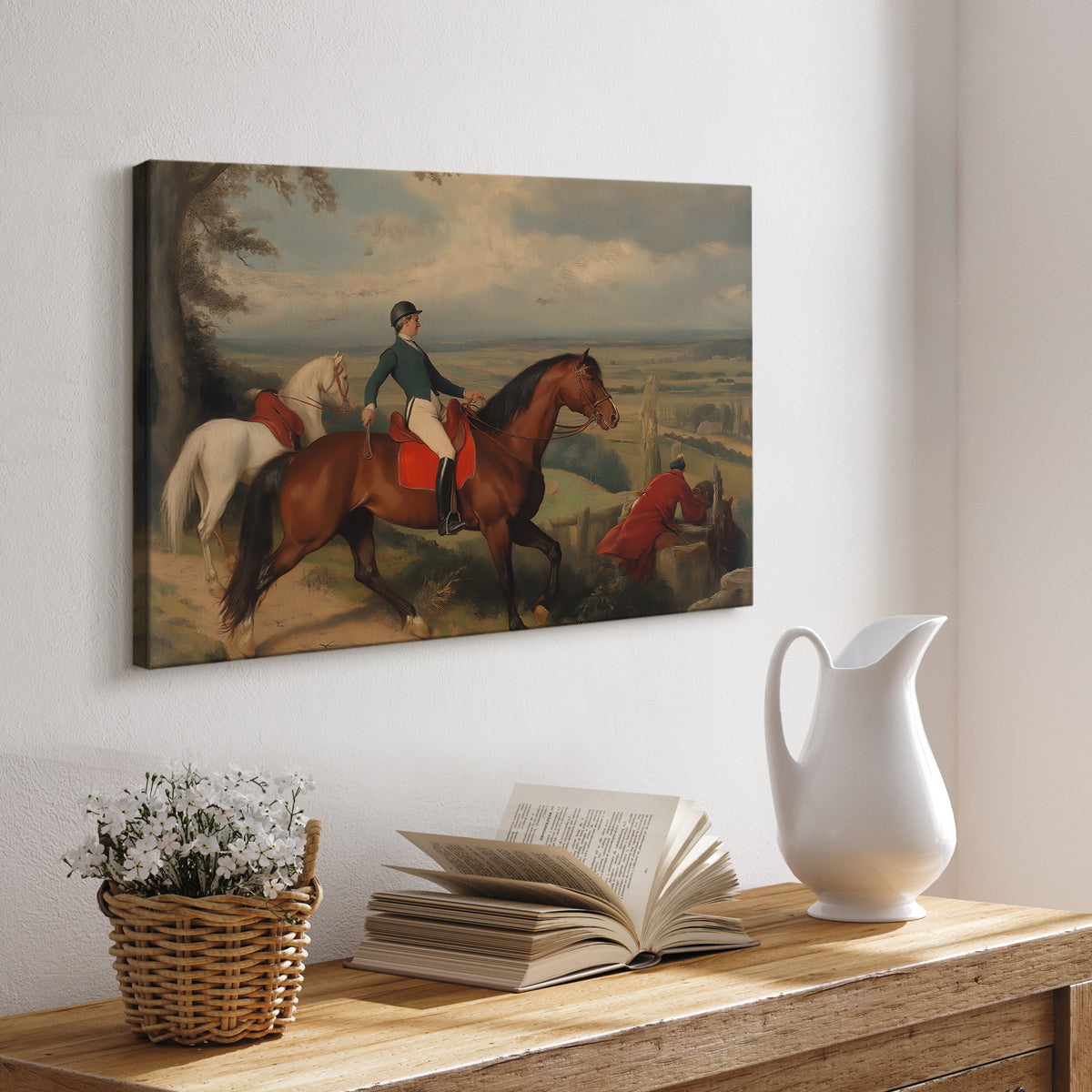Vintage Hunt LXXXII - Canvas Art Print