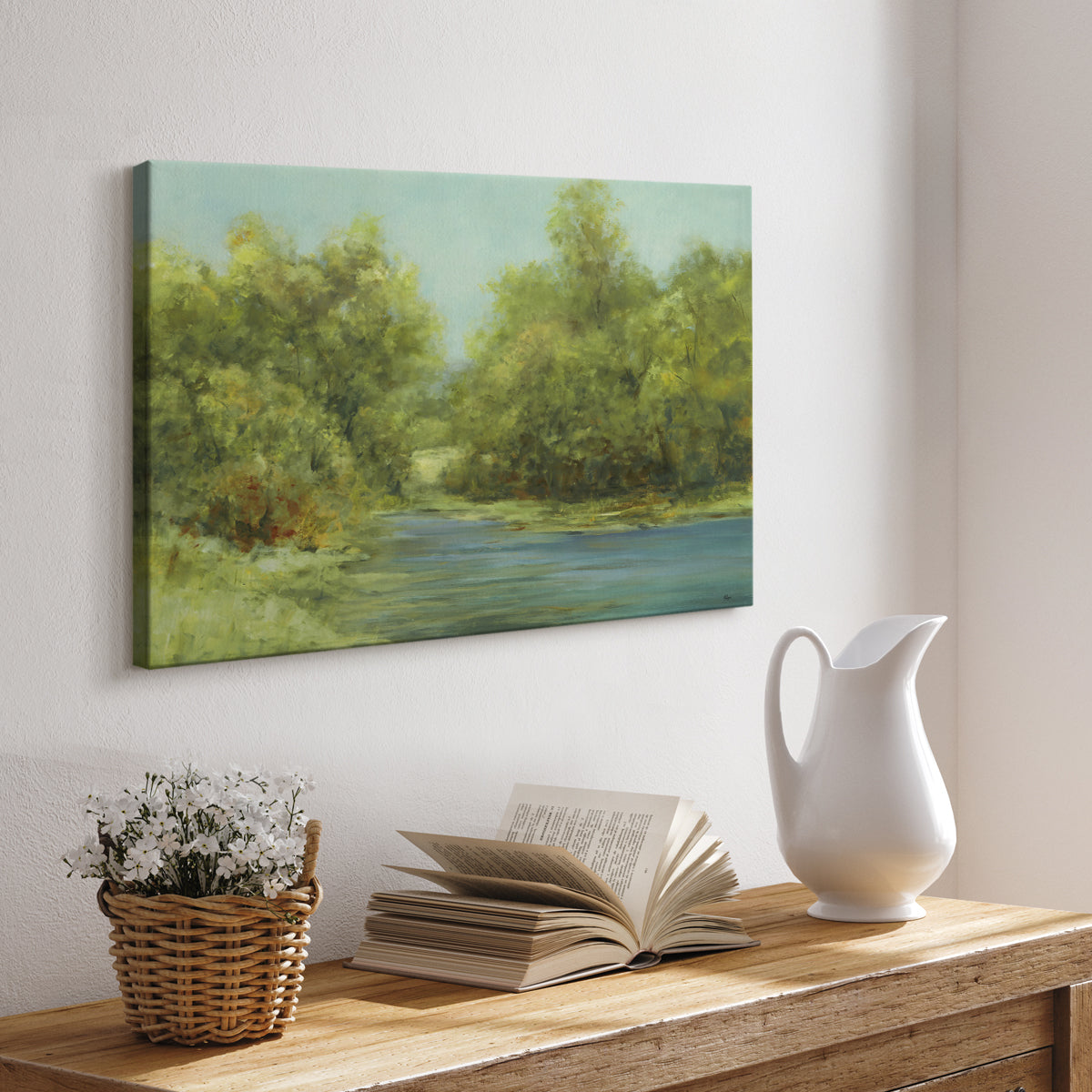 Country Views III - Canvas Art Print