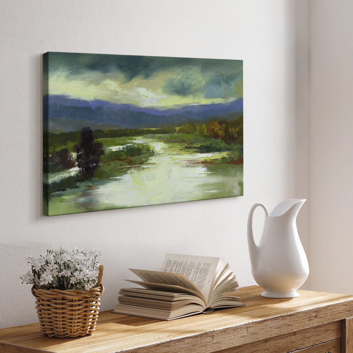 Mountain Meadow - Canvas Art Print