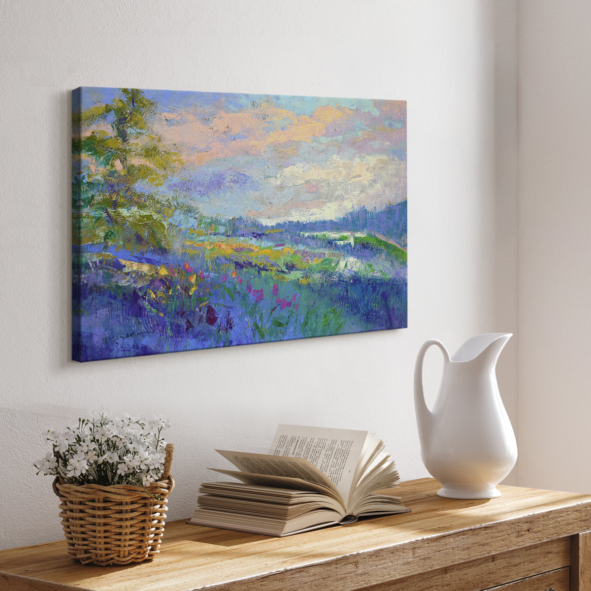 On a Happy Day - Canvas Art Print