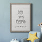 Say Your Prayers - Premium Canvas Framed in Barnwood - Ready to Hang