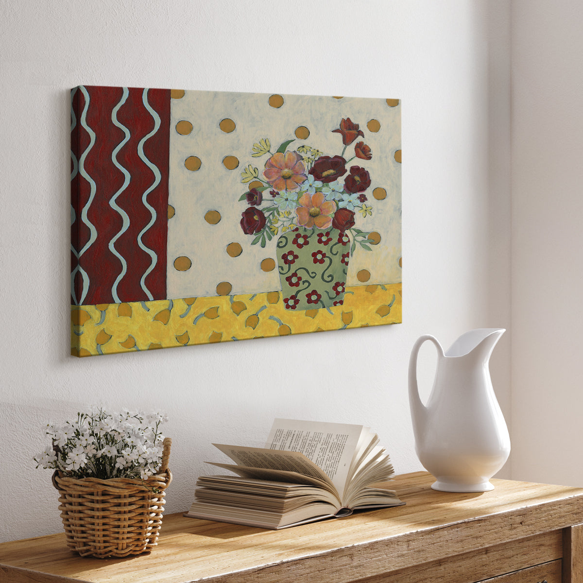 Flowerscape II - Canvas Art Print