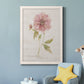 Soft Peony - Premium Canvas Framed in Barnwood - Ready to Hang