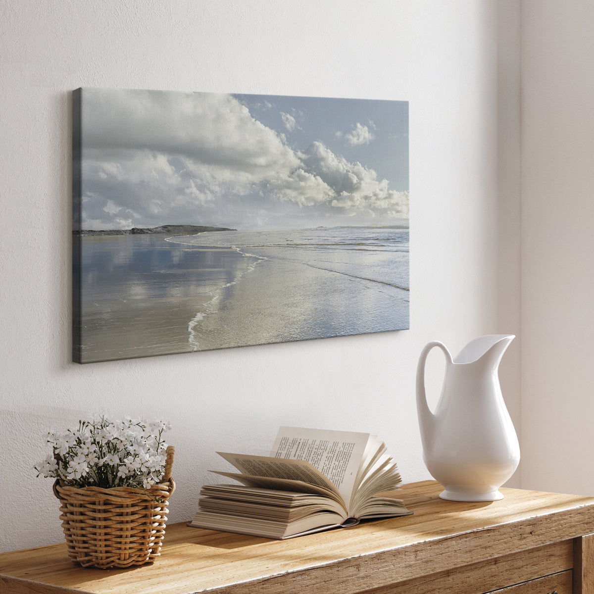 Infinity Beach - Canvas Art Print