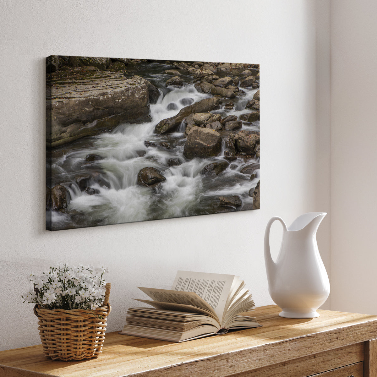 Rushing Calm - Canvas Art Print