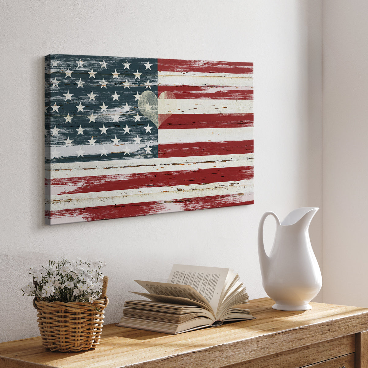 Heart of America - Canvas Art Print
