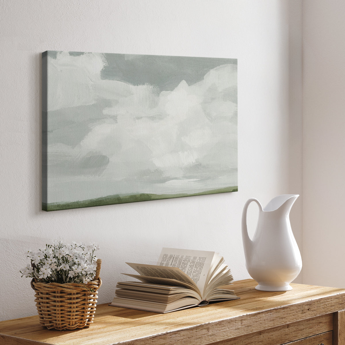 Gray Stone Sky I - Canvas Art Print