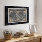 Night World Blueprint - Canvas Art Print
