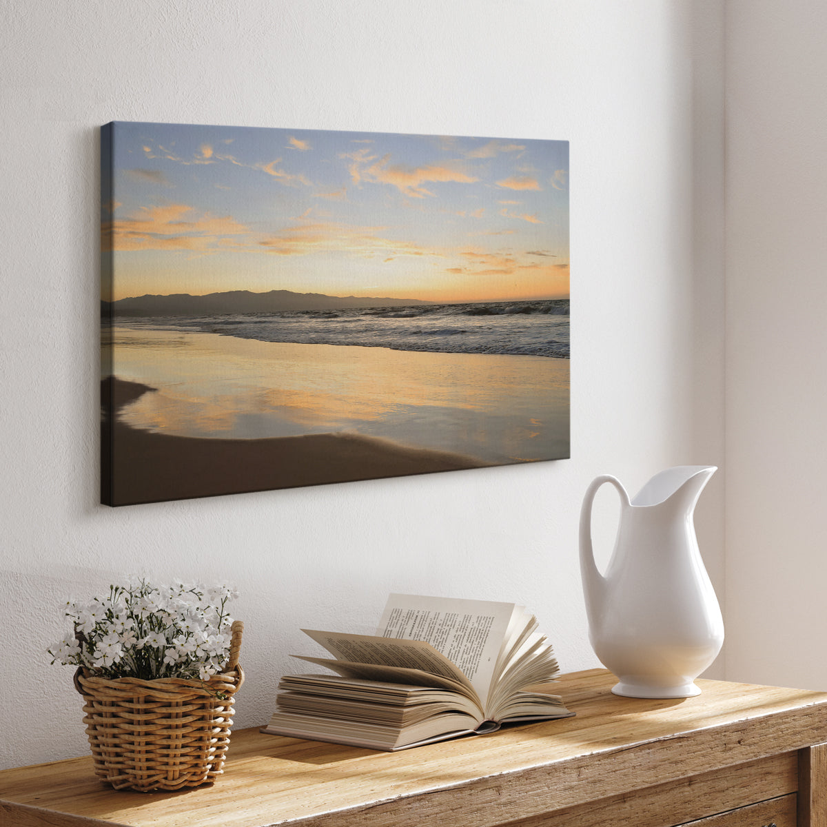 Peaceful Shore - Canvas Art Print