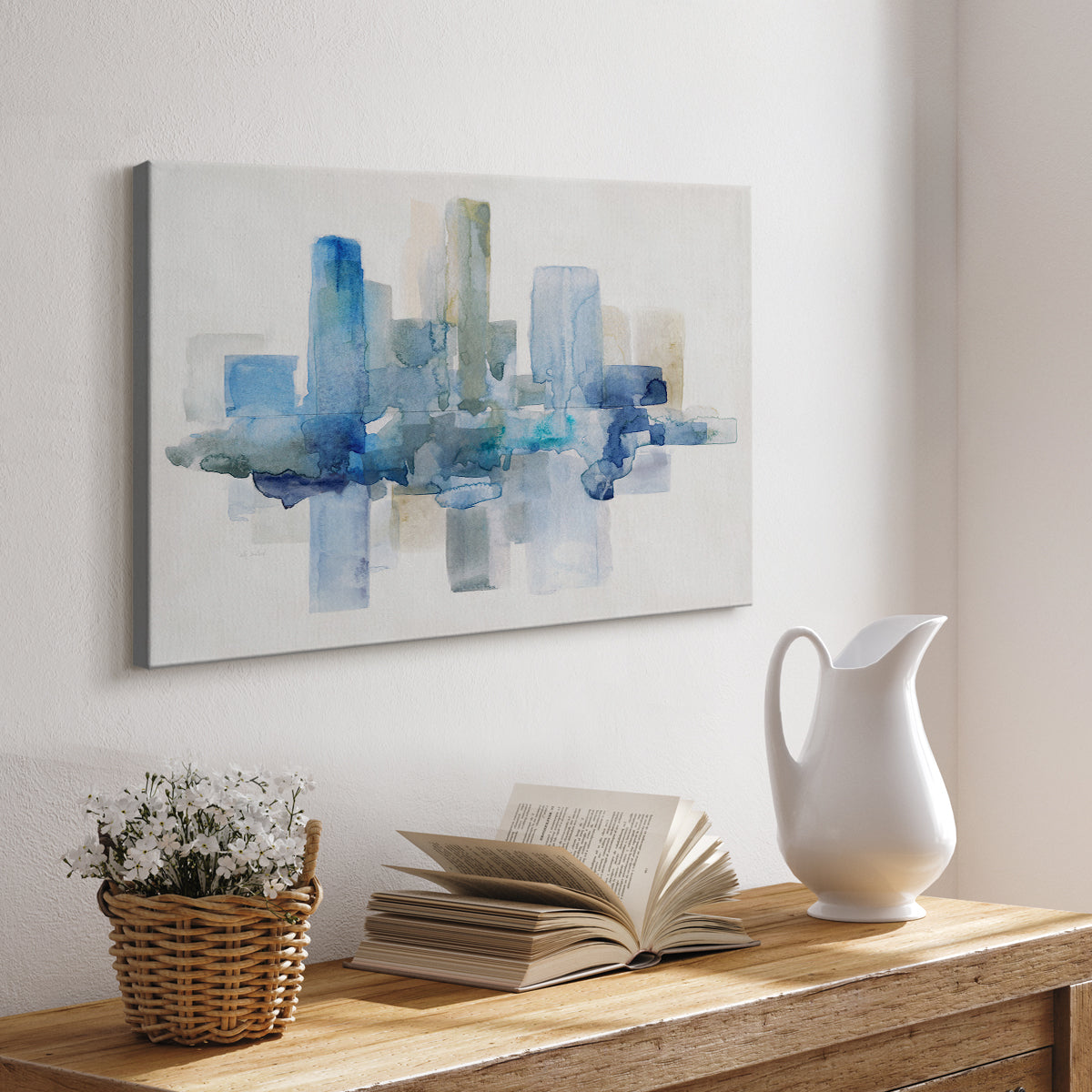Soft Skyline II - Canvas Art Print