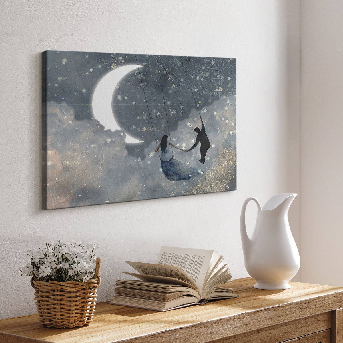 Celestial Love I - Canvas Art Print