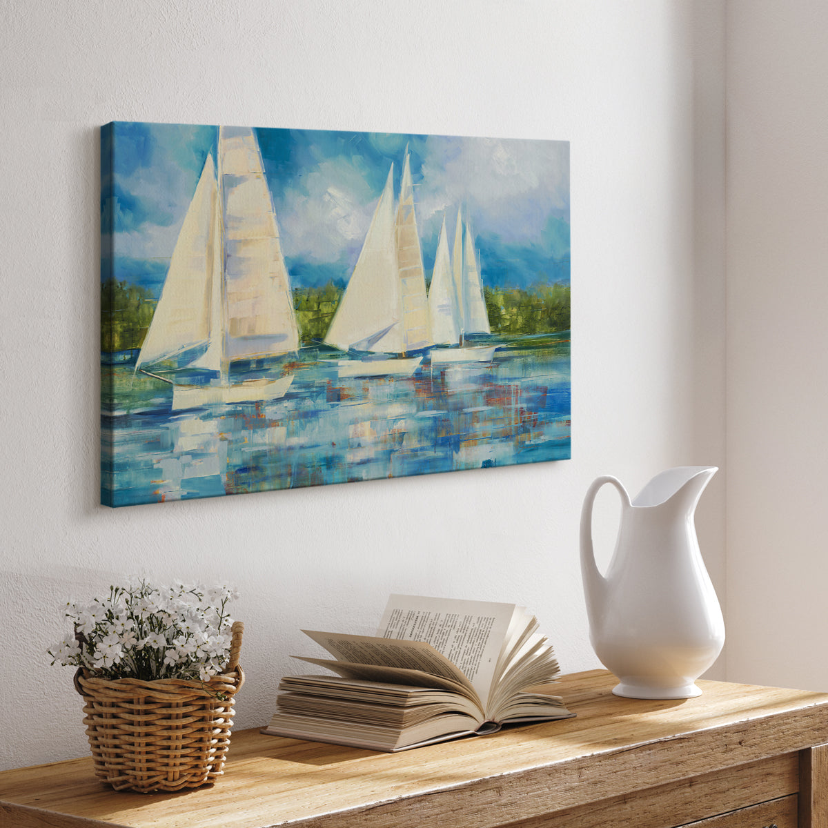 Clear Sailing - Canvas Art Print