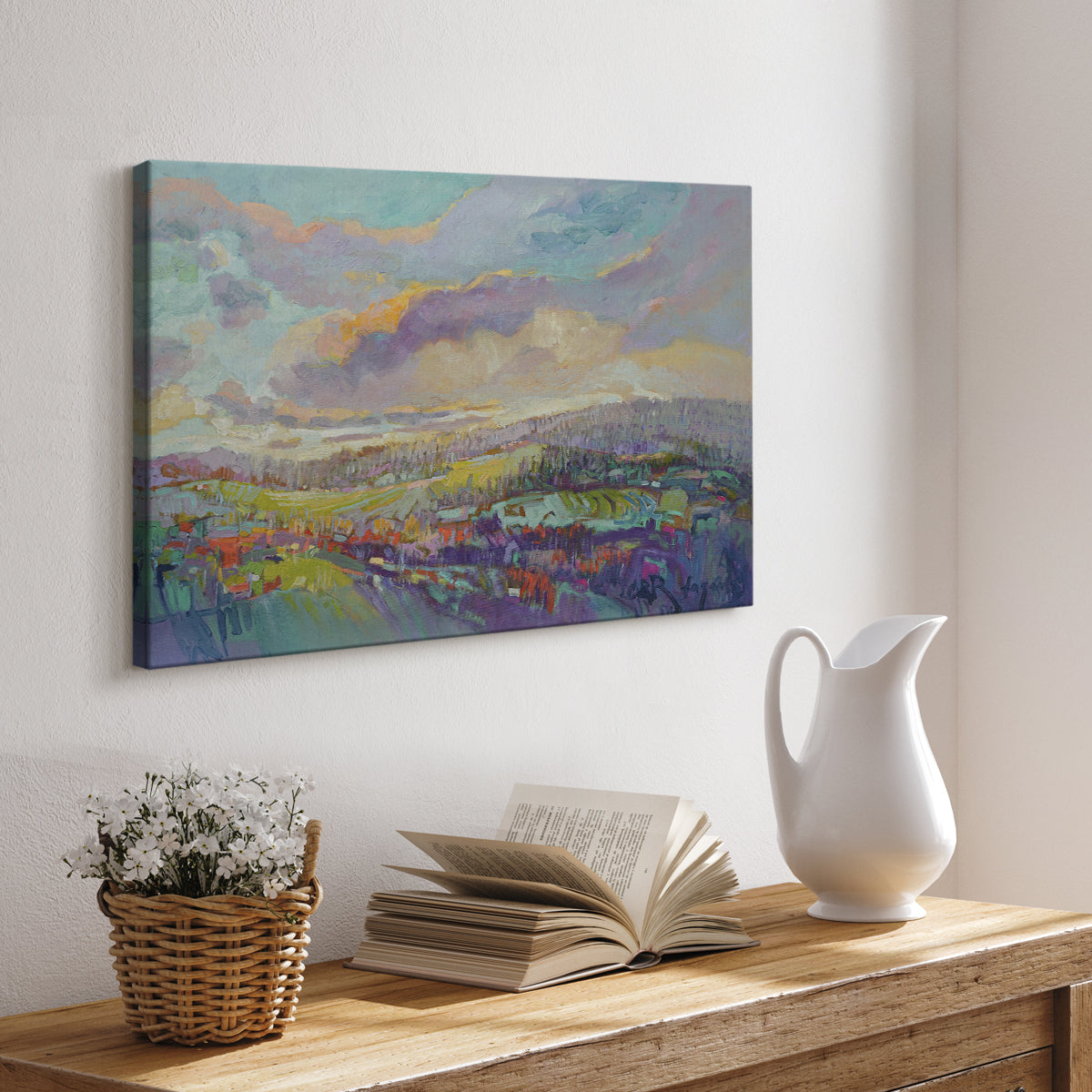 Land of Milk and Honey - Canvas Art Print