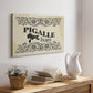 Antique French Label III - Canvas Art Print