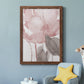 Blush Bloom II - Premium Canvas Framed in Barnwood - Ready to Hang