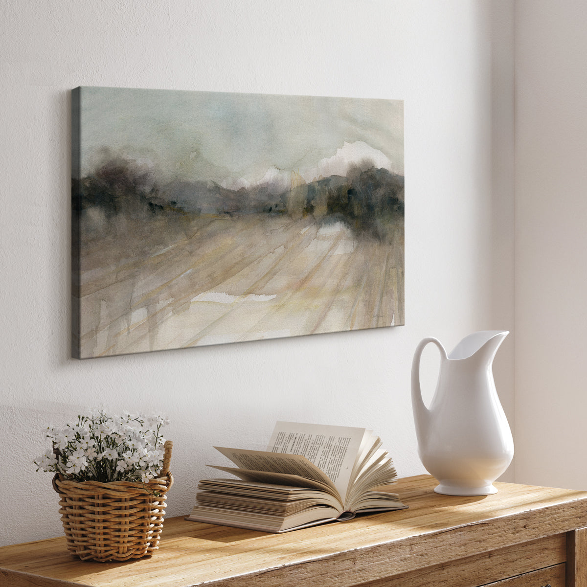 Abstract Field - Canvas Art Print