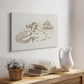 Sunning Mermaid I - Canvas Art Print