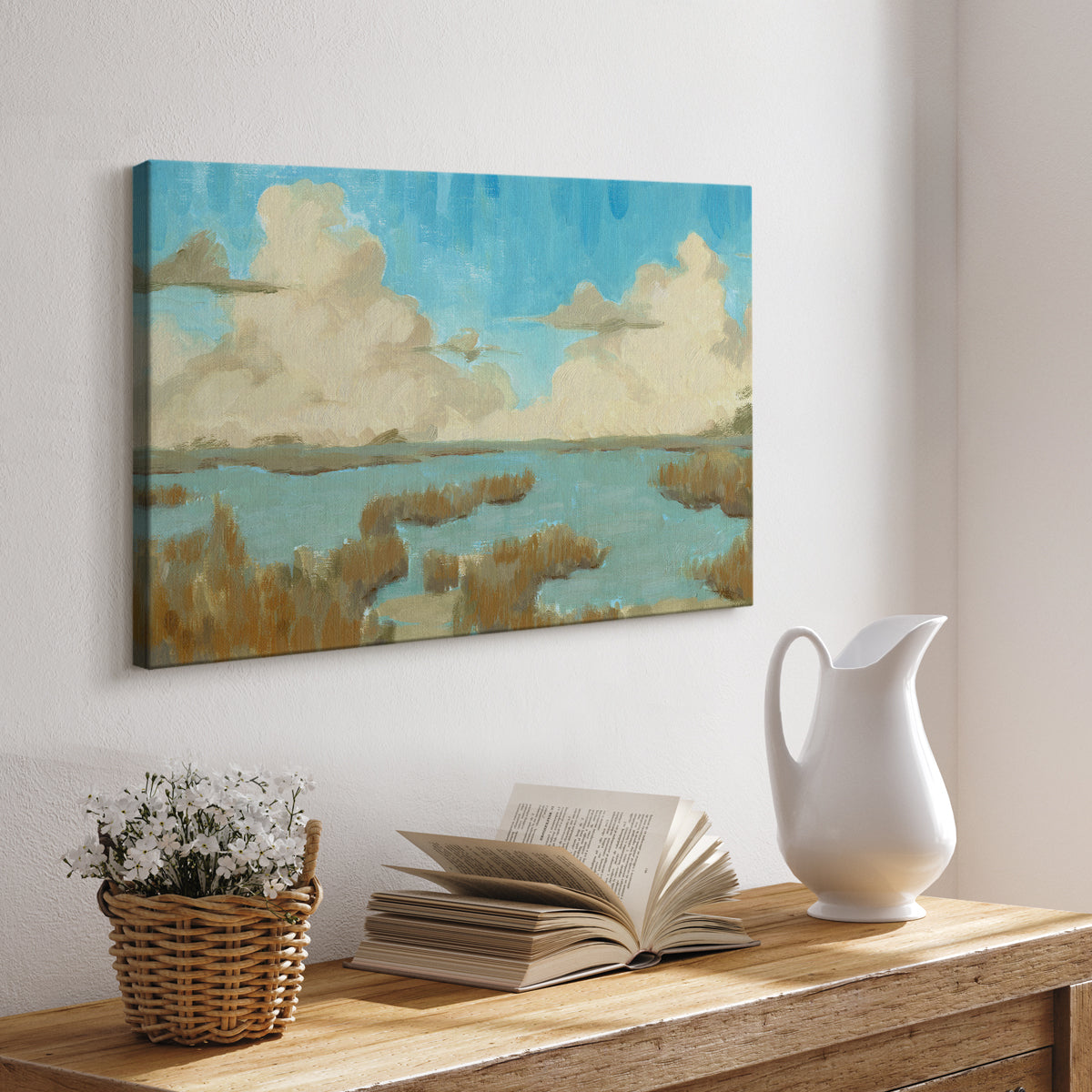 Fripp Island Water II - Canvas Art Print