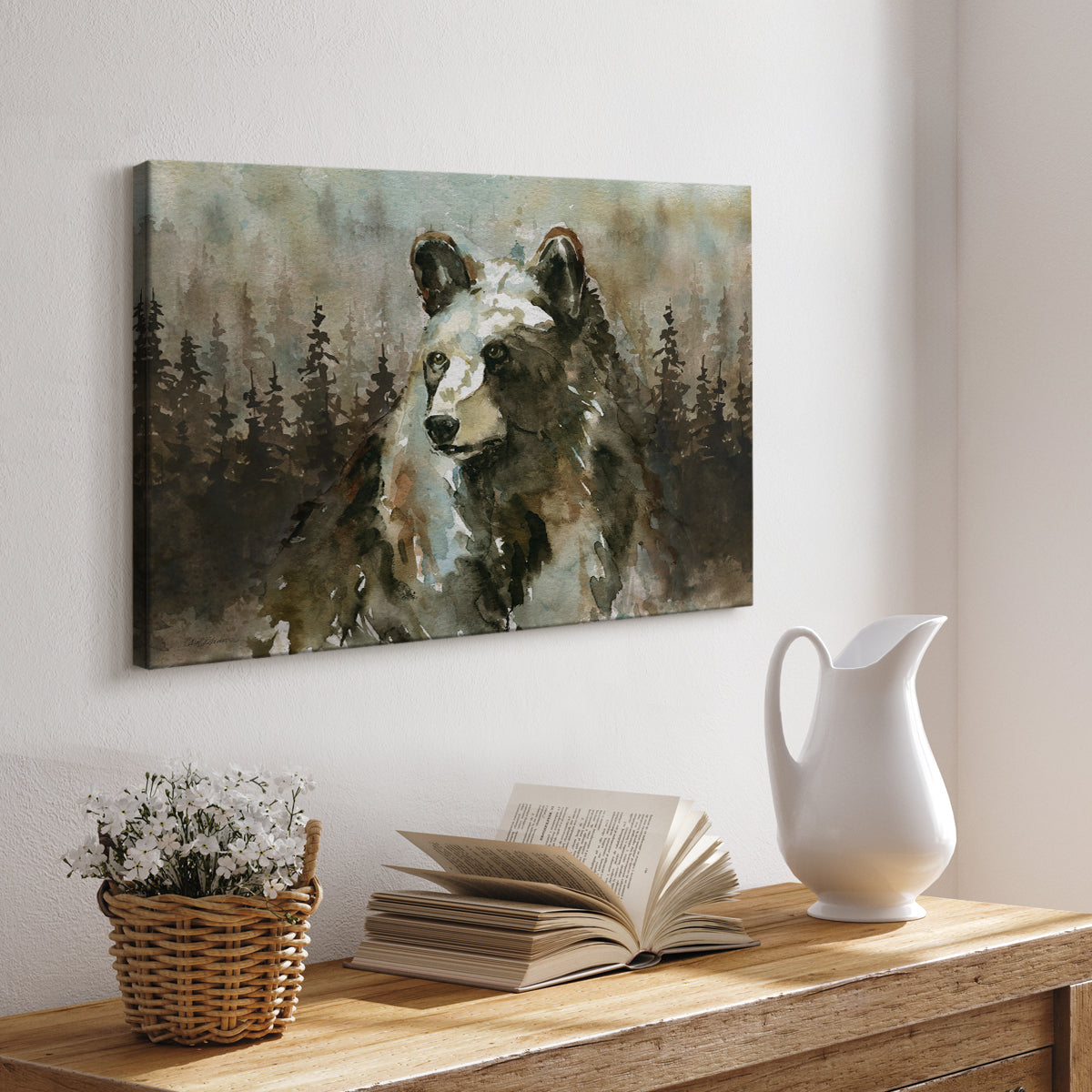 Lodge Twilight II - Canvas Art Print