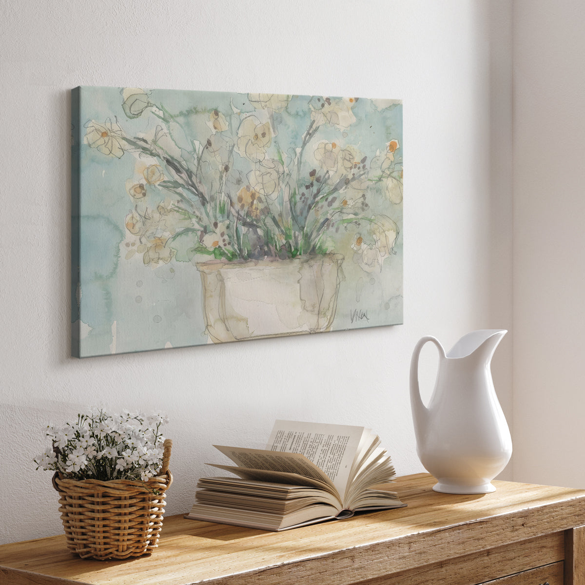 Tabletop Display I - Canvas Art Print