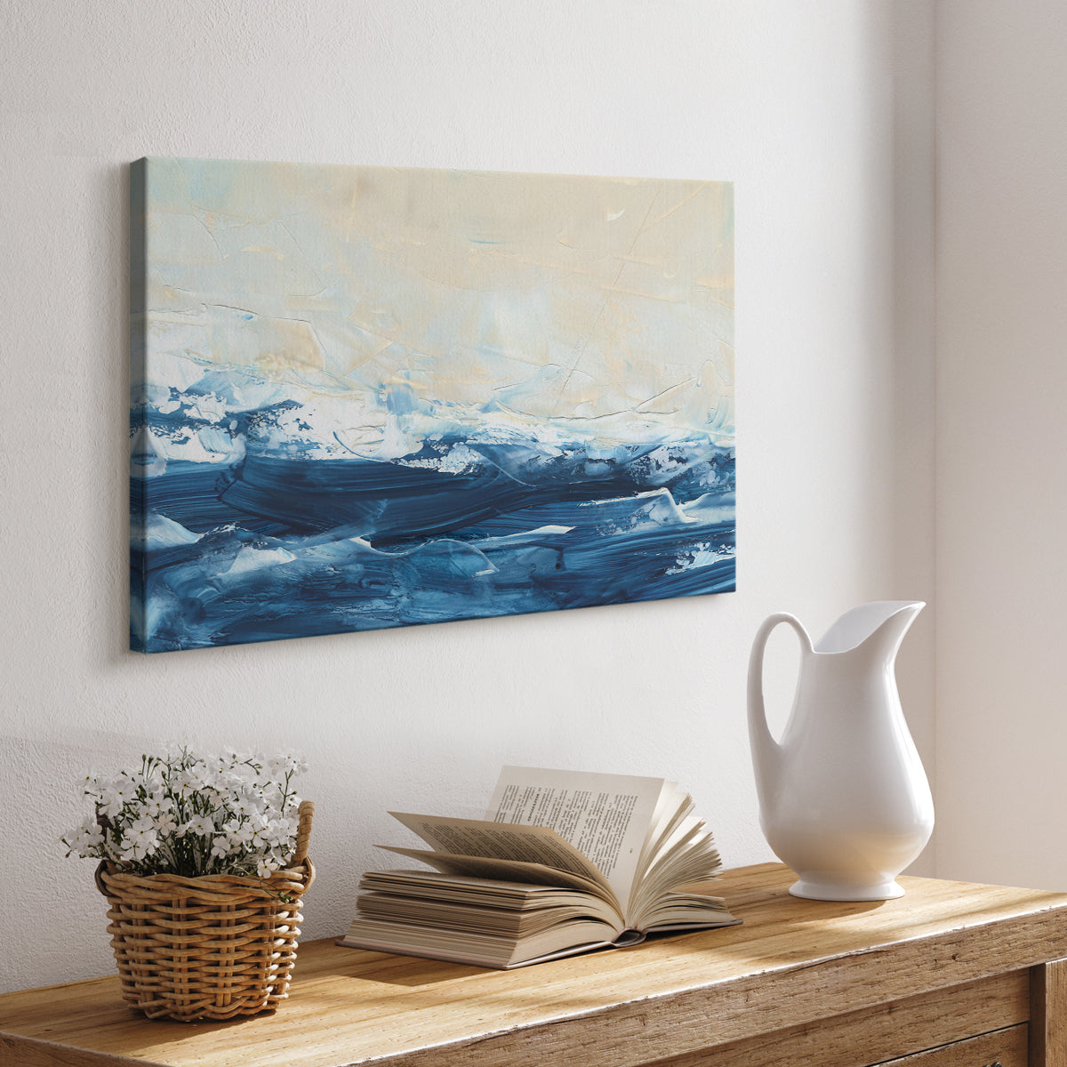 Wave after Wave III - Canvas Art Print
