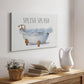 Splish Splash - Canvas Art Print