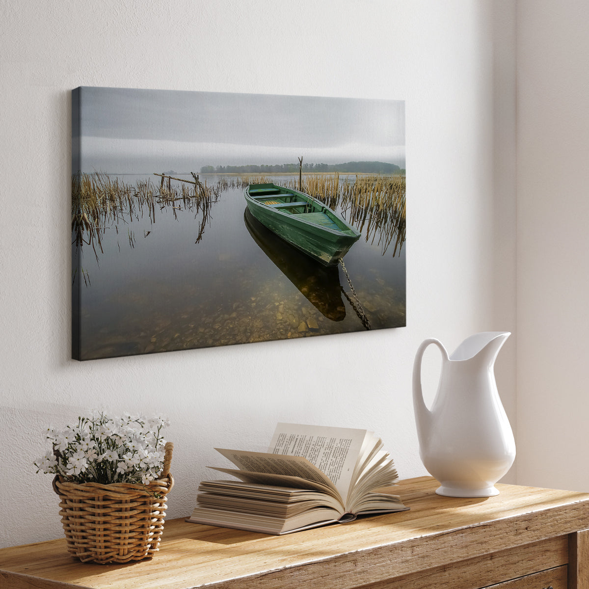 Green One - Canvas Art Print