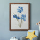 Blue Blossom Botanical I - Premium Canvas Framed in Barnwood - Ready to Hang