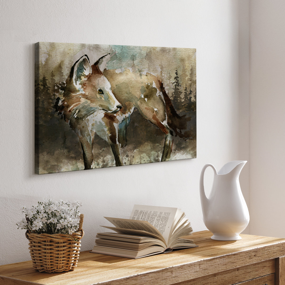 Lodge Twilight I - Canvas Art Print