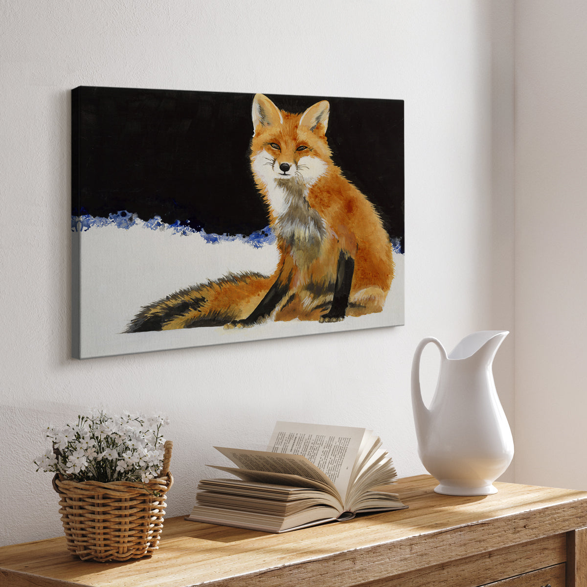 Fox - Canvas Art Print
