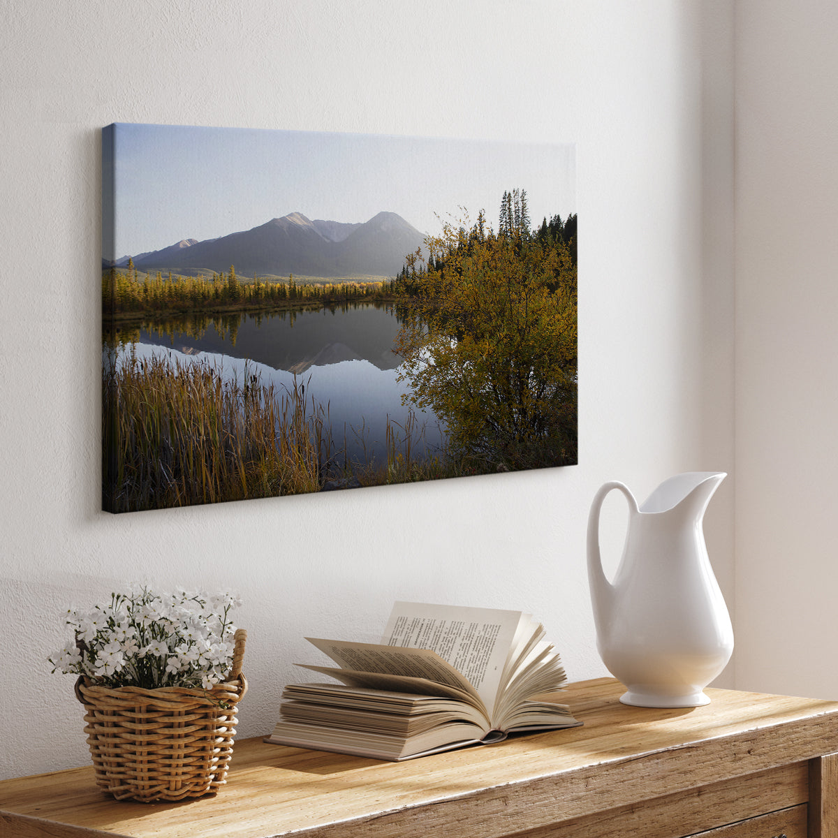 Low Light on Vermillion - Canvas Art Print