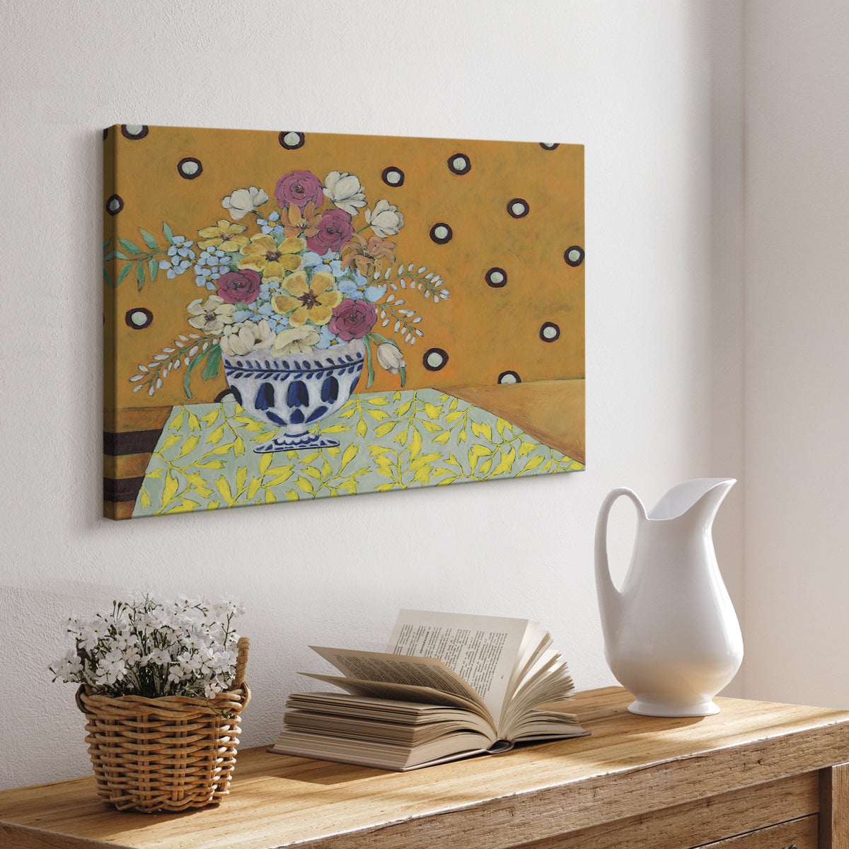 Flowerscape I - Canvas Art Print