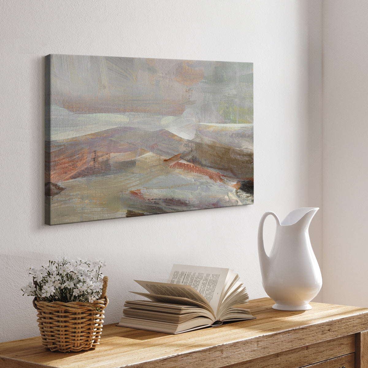 Distant Canyon - Canvas Art Print