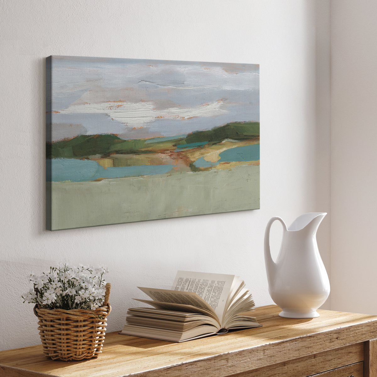 High Noon Vista Study II - Canvas Art Print