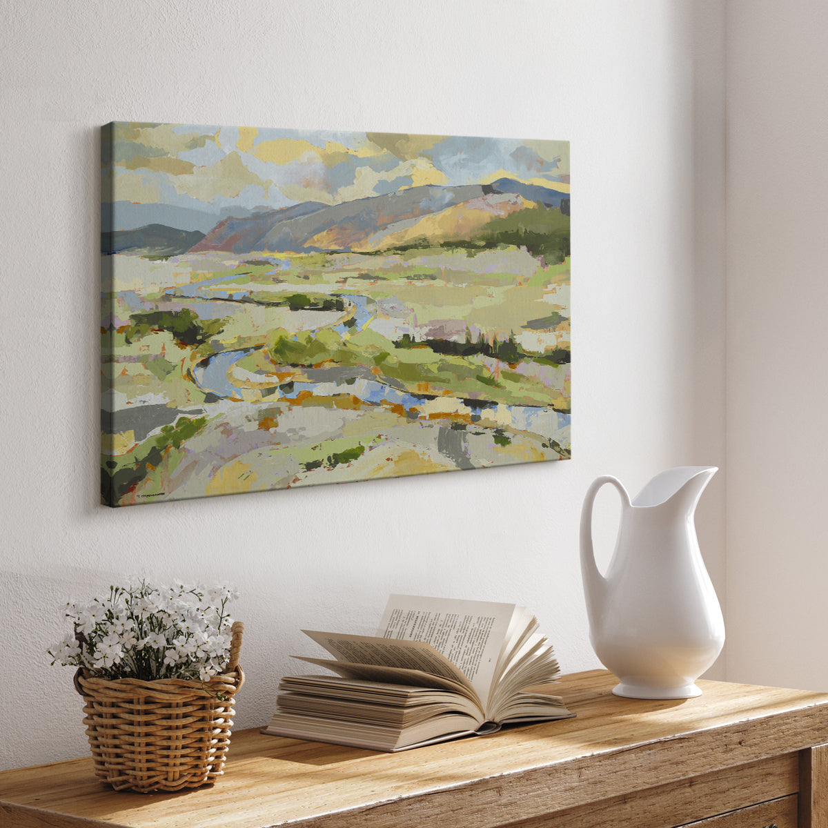 Mile Ten - Canvas Art Print