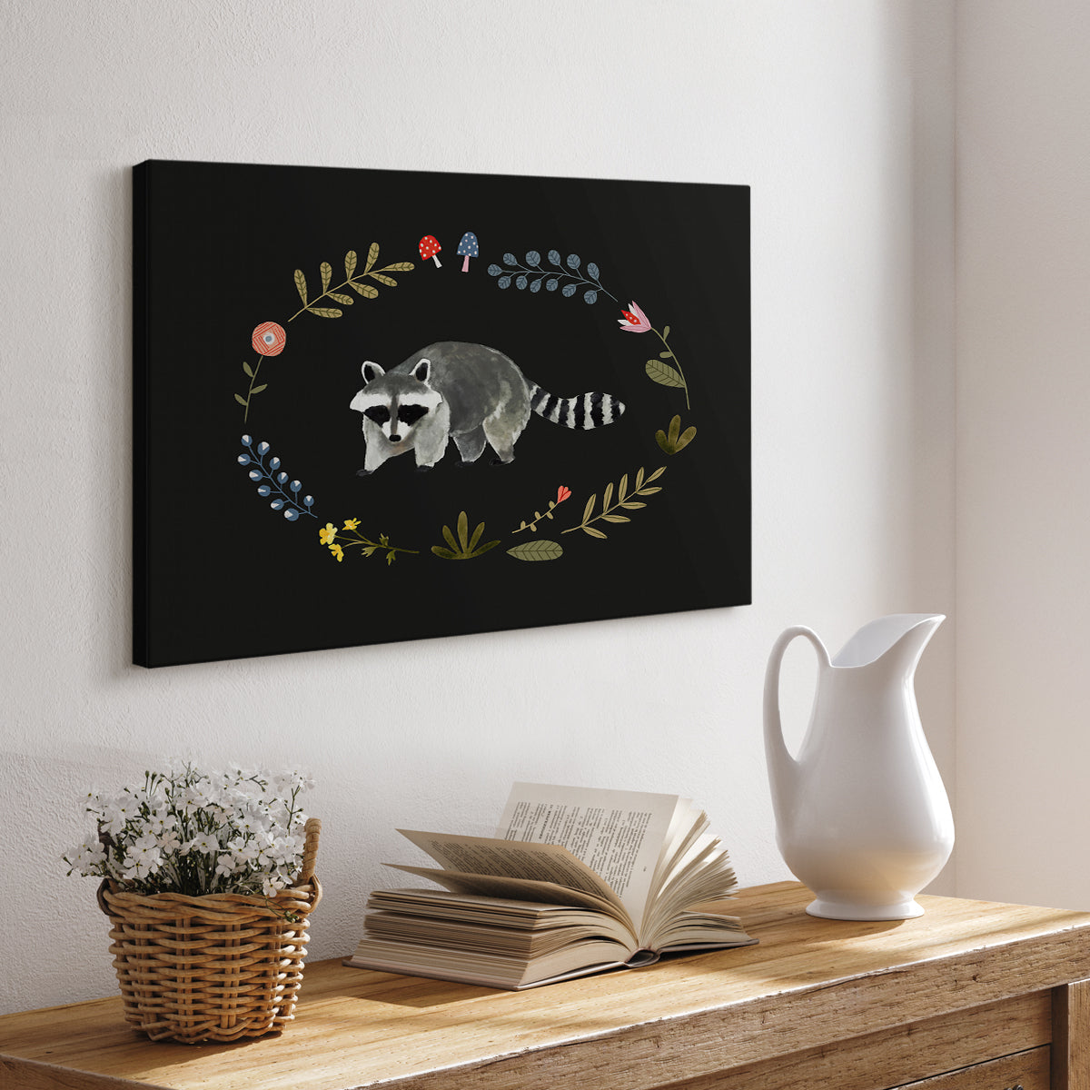 Critter & Foliage IV - Canvas Art Print