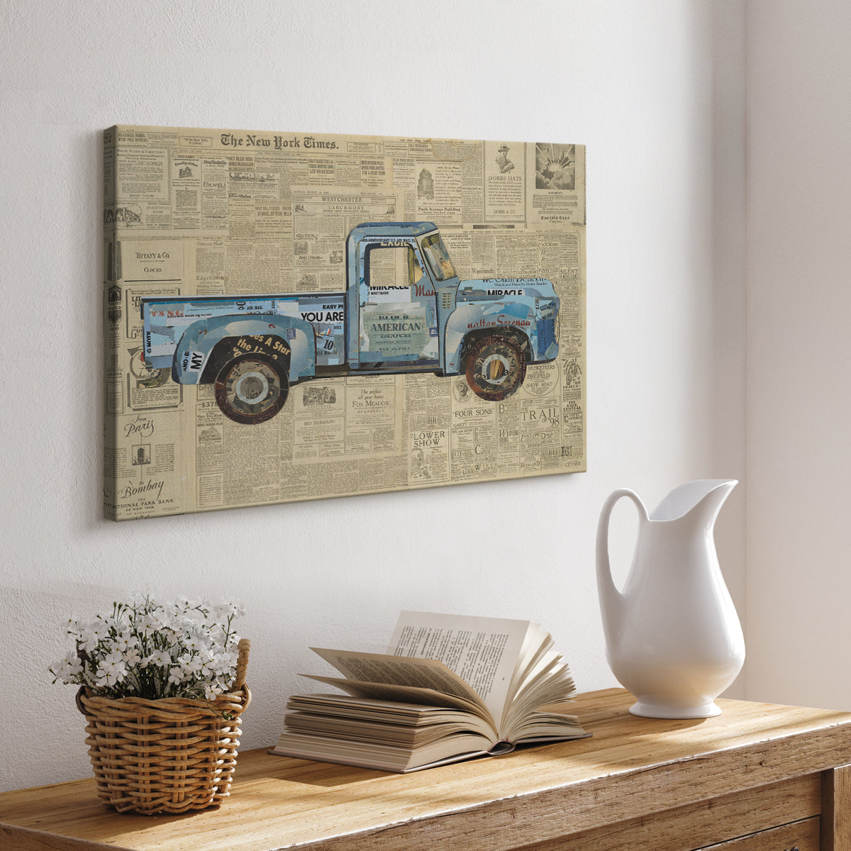 George's '53 Ford - Canvas Art Print