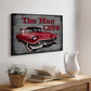 The Man Cave - Canvas Art Print