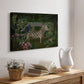 Zebra In Conservatory - Canvas Art Print