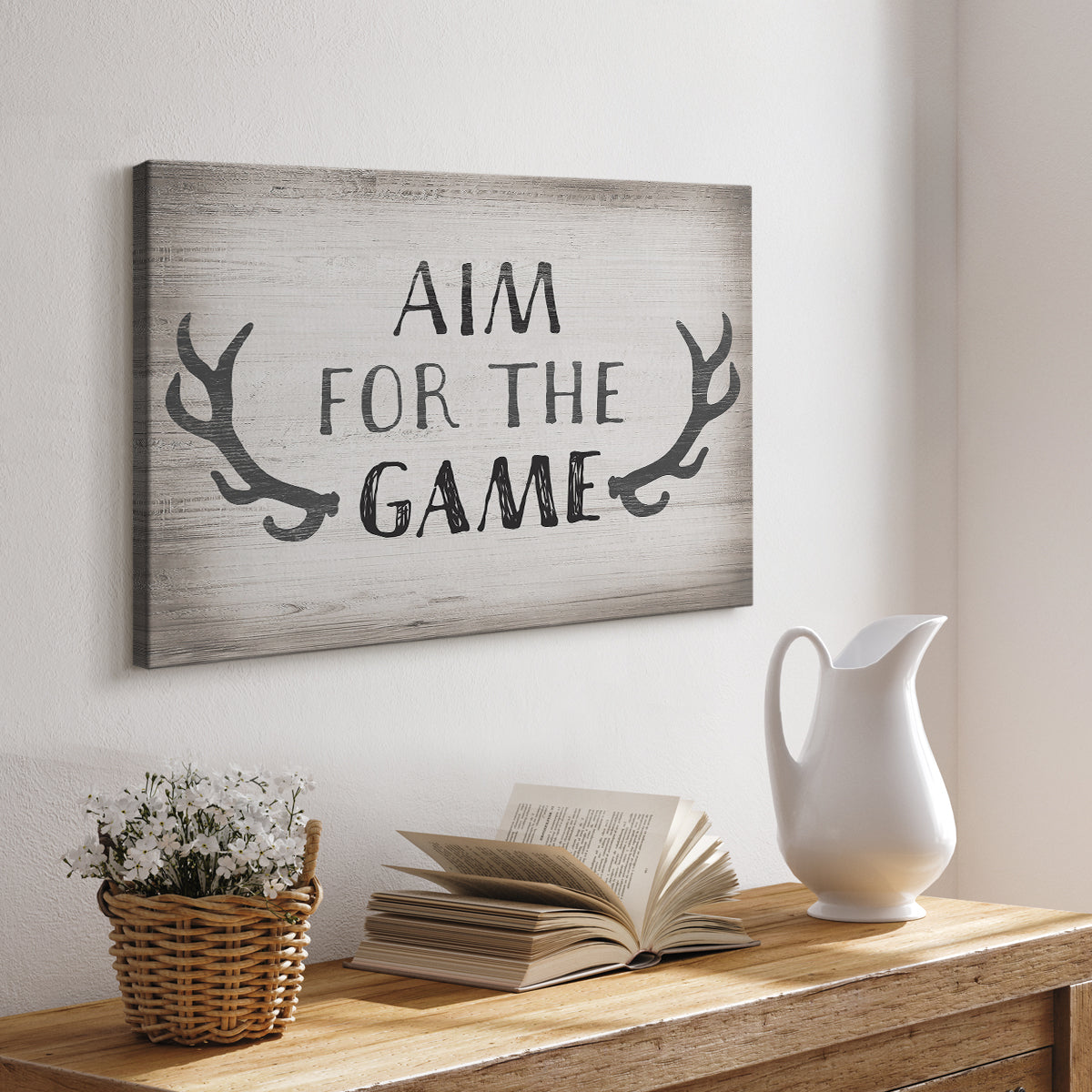 Aim Game - Canvas Art Print