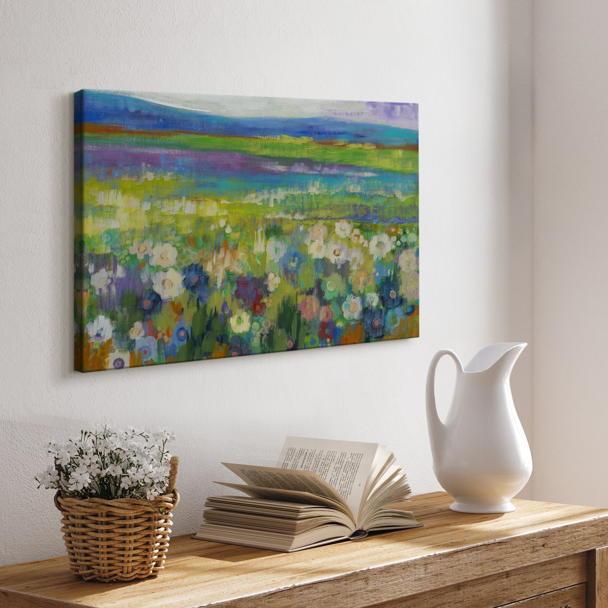 Flowerfields - Canvas Art Print