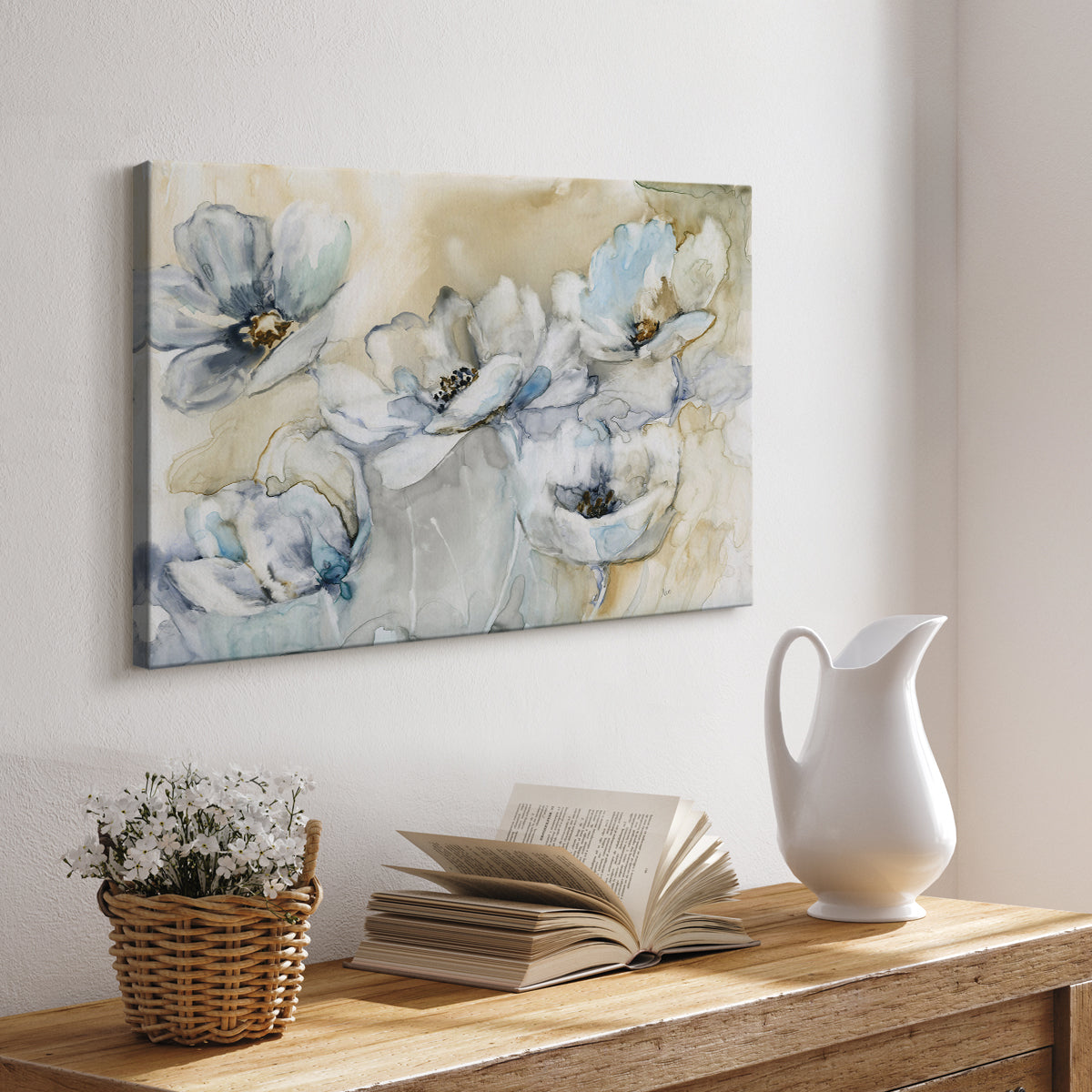 Soft Blooms - Canvas Art Print