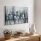 Cityscape in Blues - Canvas Art Print