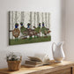 Pheasant Shooting Party Group 3 - Canvas Art Print