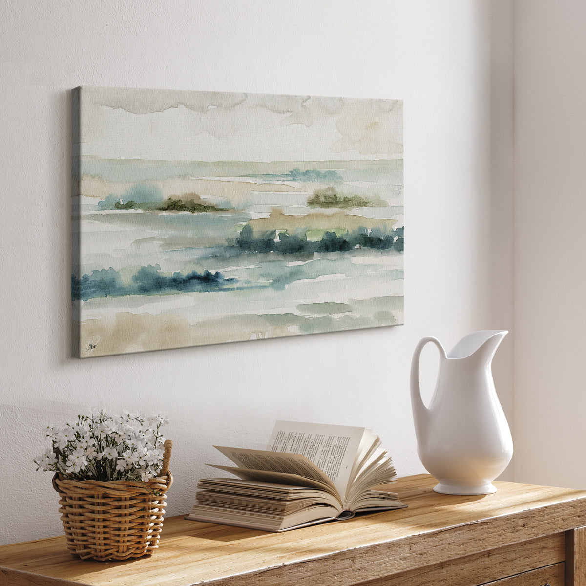 Pastel Panorama - Canvas Art Print