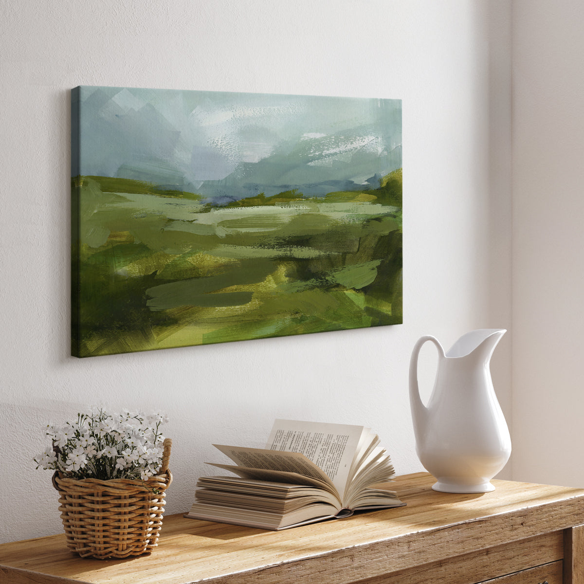 Emerald View II - Canvas Art Print
