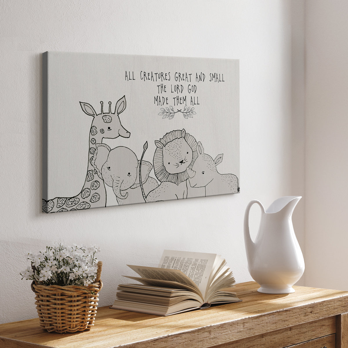 All Creatures - Canvas Art Print