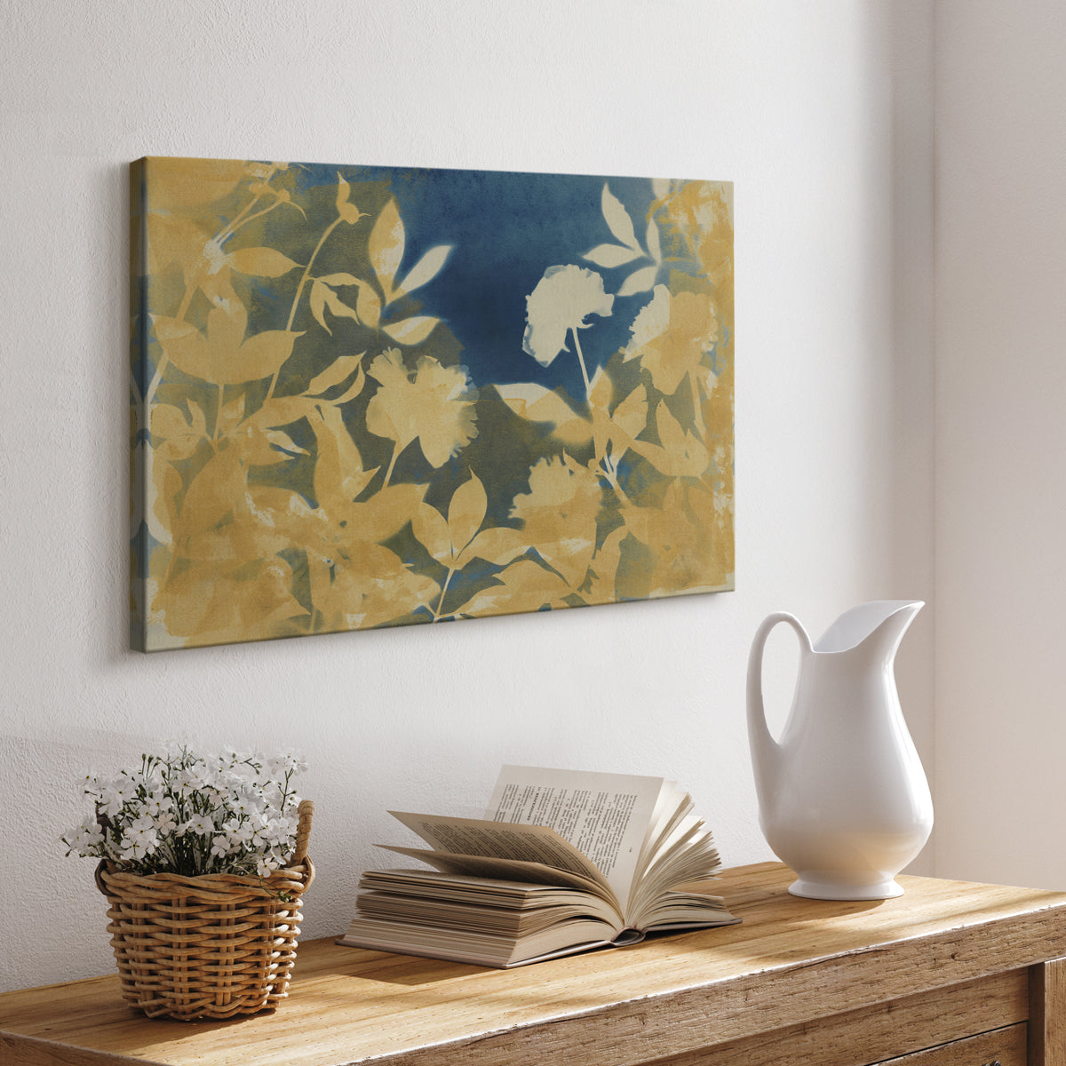 Peony Field - Canvas Art Print
