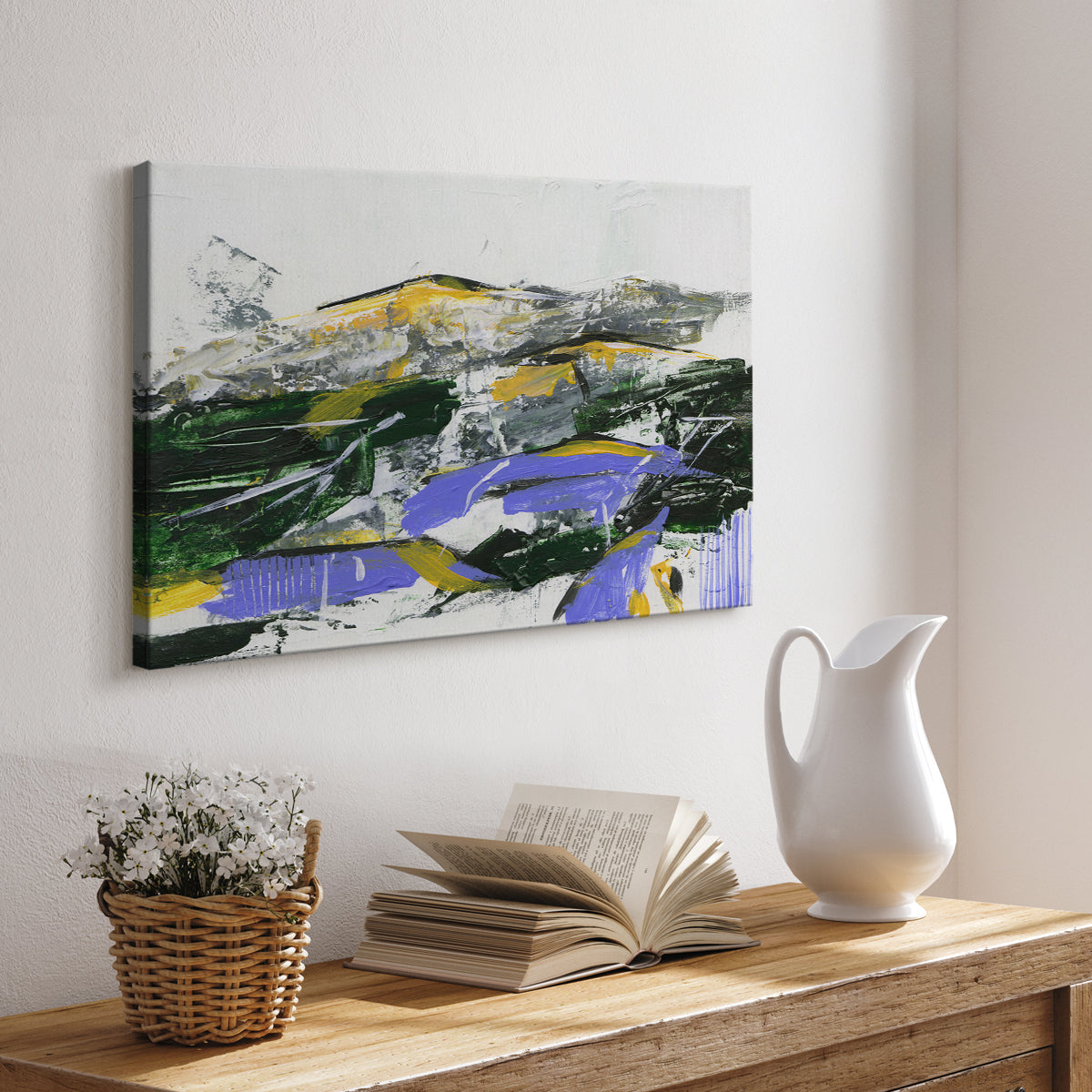Silent Mountain II - Canvas Art Print